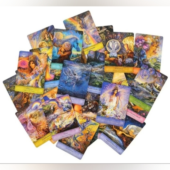 LAST 1! FREE CRYSTALS! Mystical Wisdom Card Deck by Gaye Guthrie Josephine Wall - Picture 7 of 9